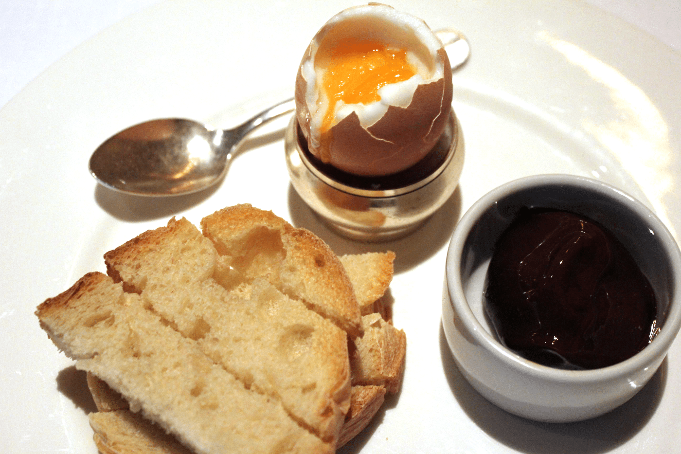 Boiled Egg and Marmite with Soldiers